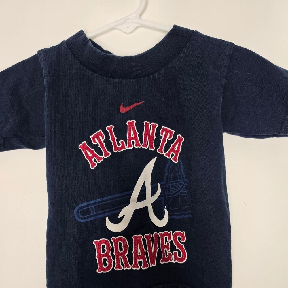 Nike Navy and Blue T-shirt